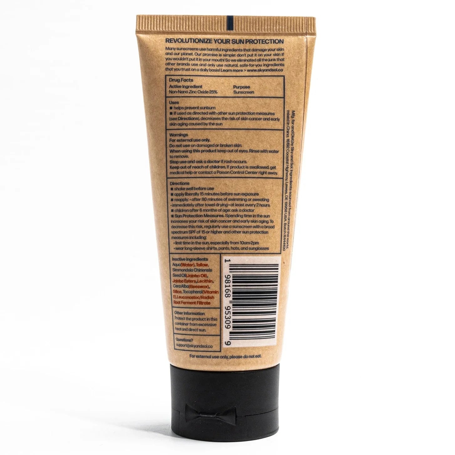 Sky and Sol Face & Body Sunscreen